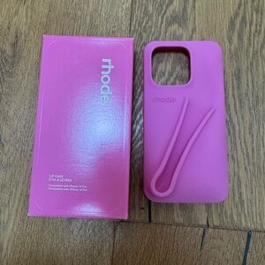 Rhode Pink Phone Case for iPhone 15 Pro